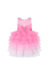 Orijinal Barbie Lisanslı Kız Çocuk Elbise (1-6 Yaş)