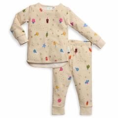 Ergopouch 1.0 TOG Organik Pamuklu 2 Parça Pijama Takımı Birthday Blobs