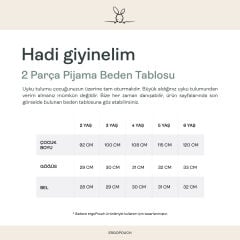 Ergopouch 1.0 TOG Organik Pamuklu 2 Parça Pijama Takımı Birthday Blobs