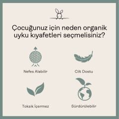 Ergopouch 1.0 TOG Organik Pamuklu 2 Parça Pijama Takımı Bon Appetit