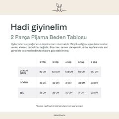 Ergopouch 1.0 TOG Organik Pamuklu 2 Parça Pijama Takımı Bon Appetit