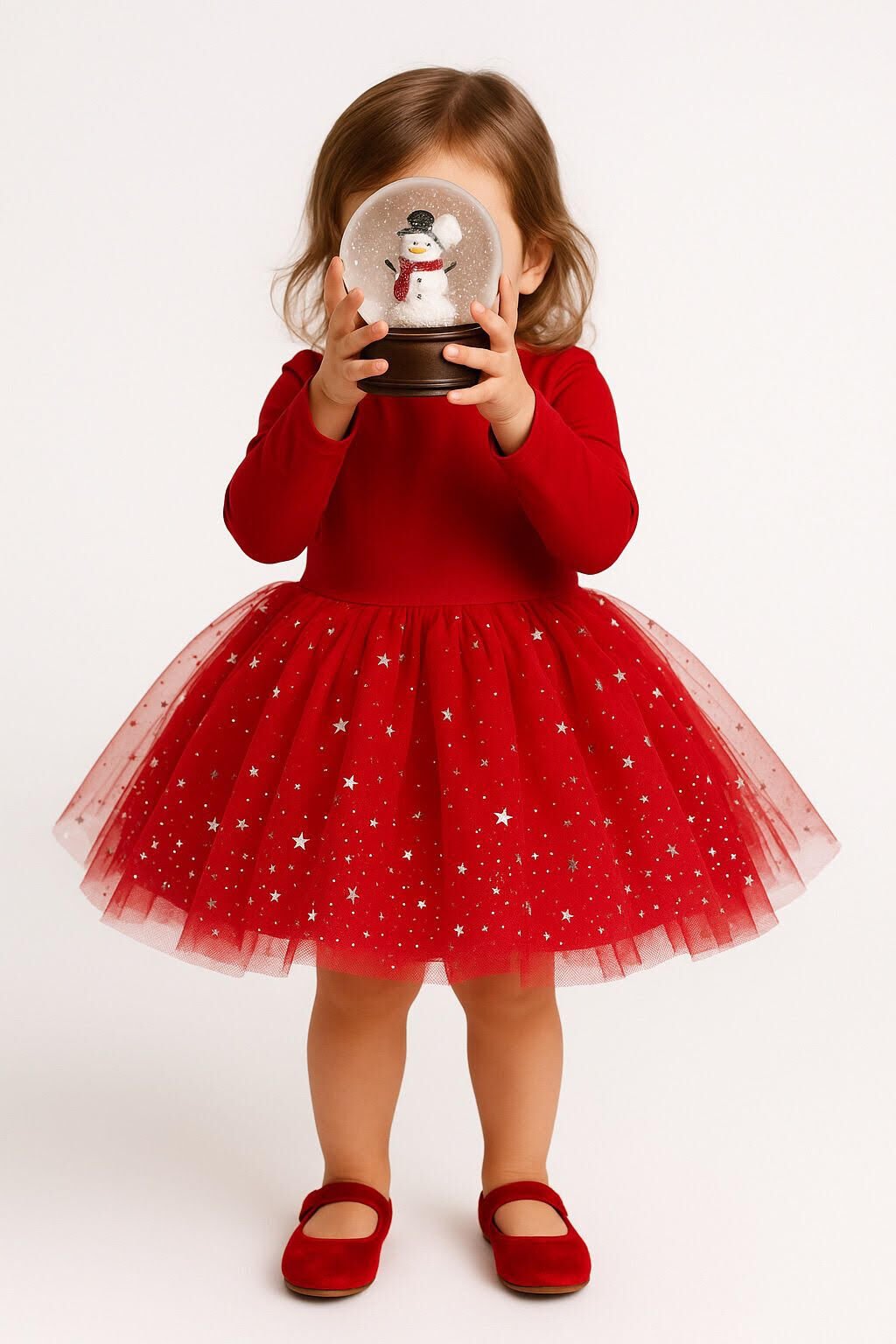 LittleLune Yılbaşı Parti Elbisesi- Kırmızı