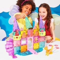 MAGNA-TILES® - Castle DLX - Prenses Şatosu Manyetik Bloklar - 48 Parça
