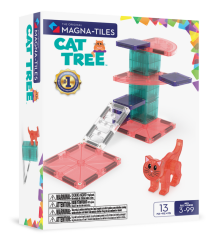 MAGNA-TILES® - Cat Tree Manyetik Bloklar - 13 Parça
