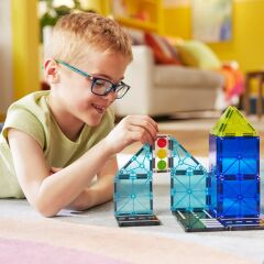 MAGNA-TILES® - Police Patrol Manyetik Bloklar - 20 Parça