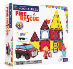 MAGNA-TILES® - Fire Rescue Manyetik Bloklar - 27 Parça