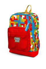 Coral High Kids Renkli Blok Desenli 23775
