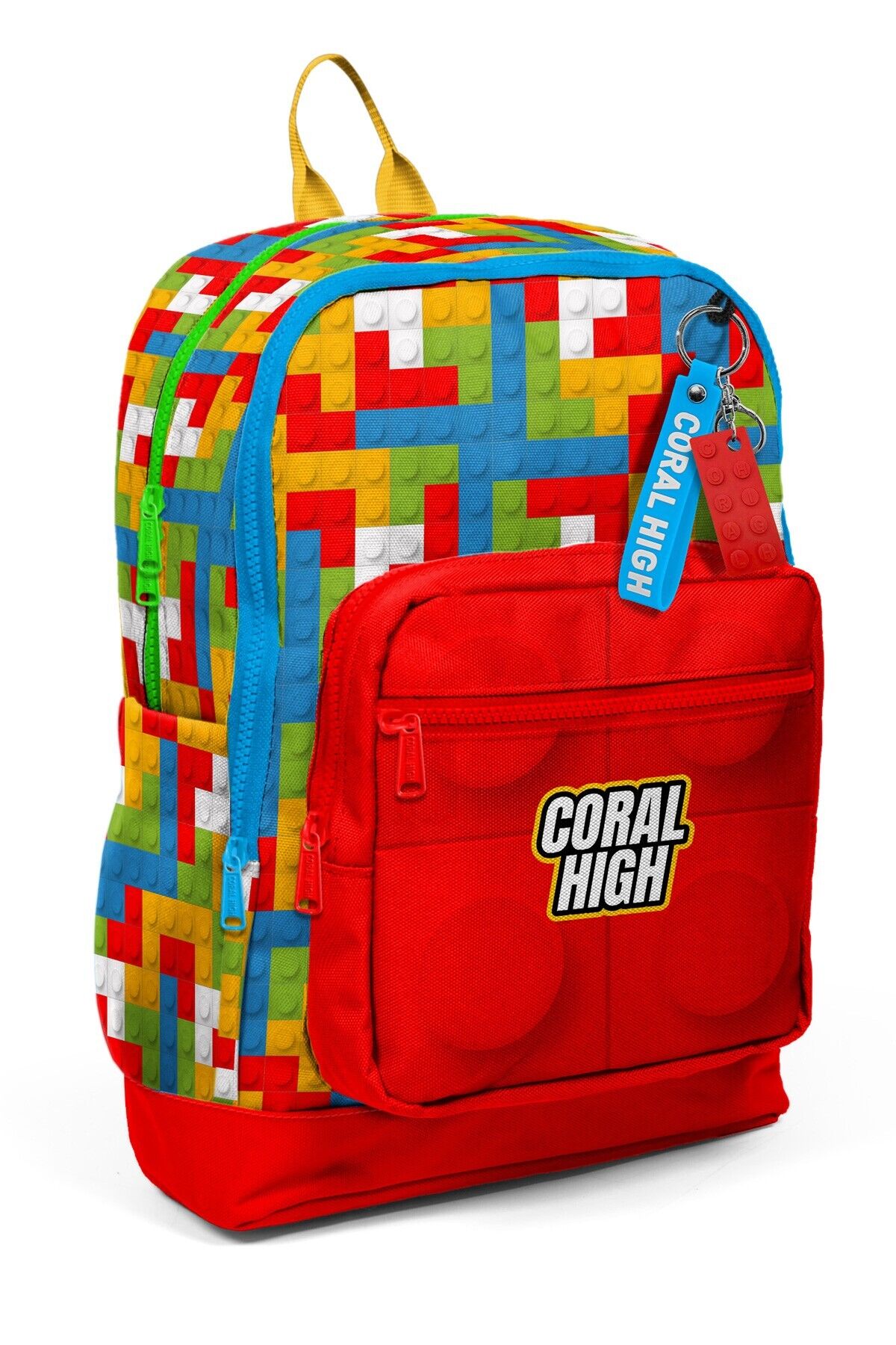 Coral High Kids Renkli Blok Desenli 23775