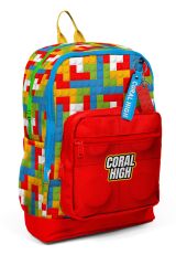 Coral High Kids Renkli Blok Desenli 23775