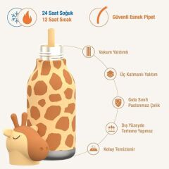 Asobu Bestie Bottle - Giraffe