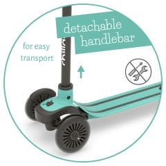 ChillaFish Scotti - 3 Tekerlekli Scooter - Mint (3 Yaş+)