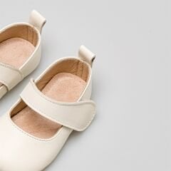 Merli&Rose Bantlı Babet | Krem