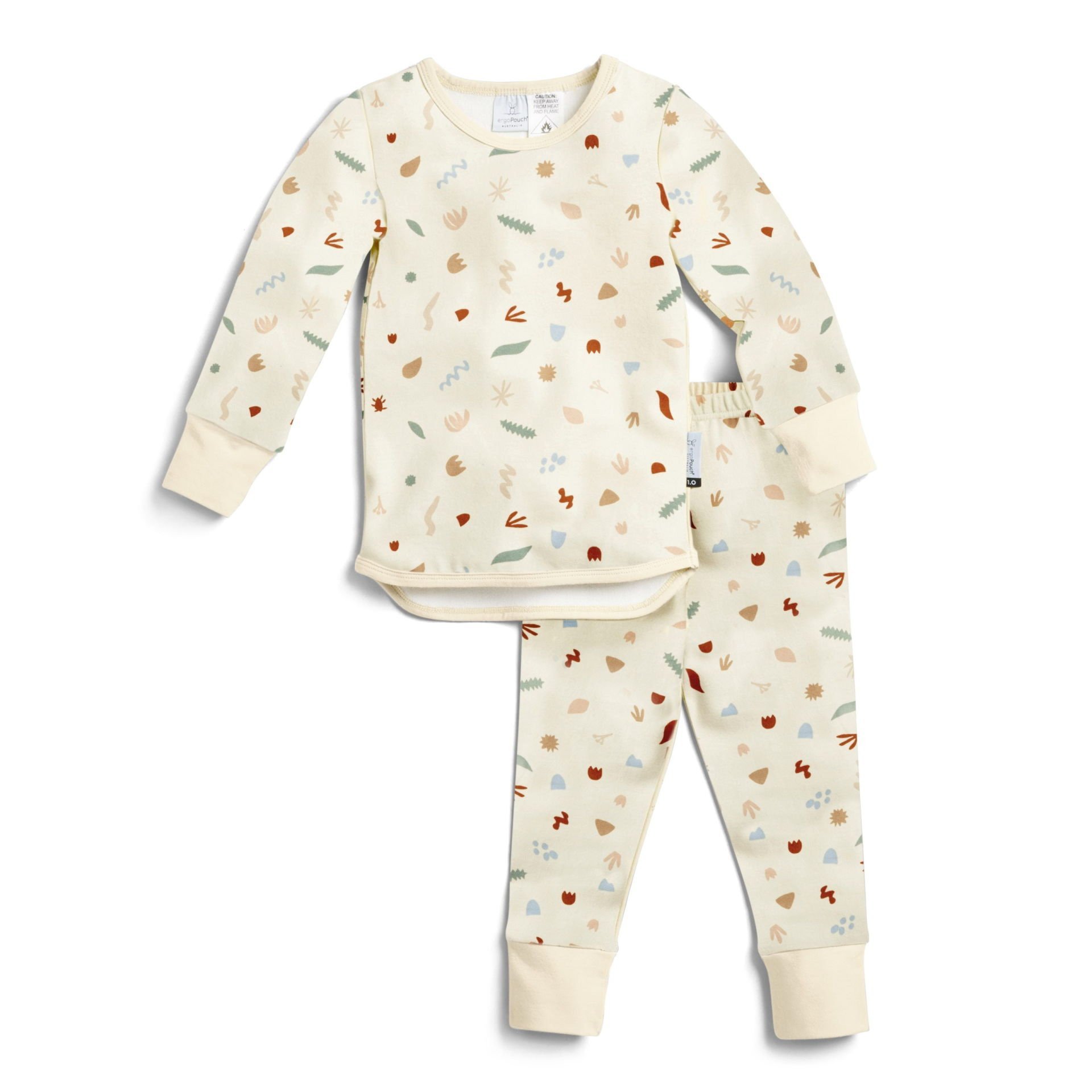 Ergopouch Australia 1.0 TOG Organik Pamuklu 2 Parça Pijama Takımı | Desert Bloom