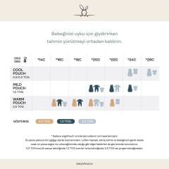 ErgoPouch 1.0 Tog Organik Pamuklu Pijama Tulum - Veggie Patch