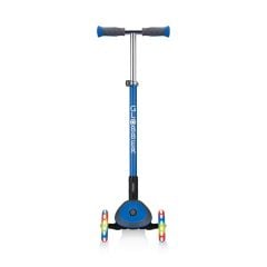 Globber Elite Deluxe 3 Tekerlekli Işıklı Çocuk Scooter - Lacivert