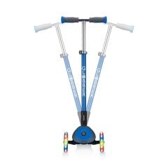 Globber Elite Deluxe 3 Tekerlekli Işıklı Çocuk Scooter - Lacivert