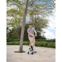Globber Go Up Baby 360 Işıklı Scooter - Zeytin Yeşili