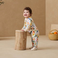 Ergopouch 1.0 TOG Organik Pamuklu Patikli Pijama Tulum - Fruit Salad