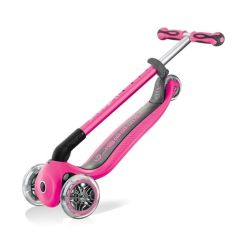 Globber Go Up Deluxe Scooter - Pembe